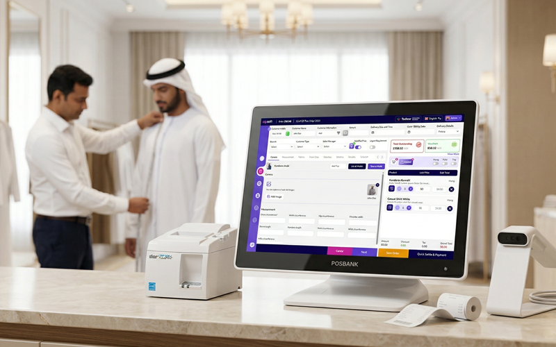 AiPSoft tailoring order management software
